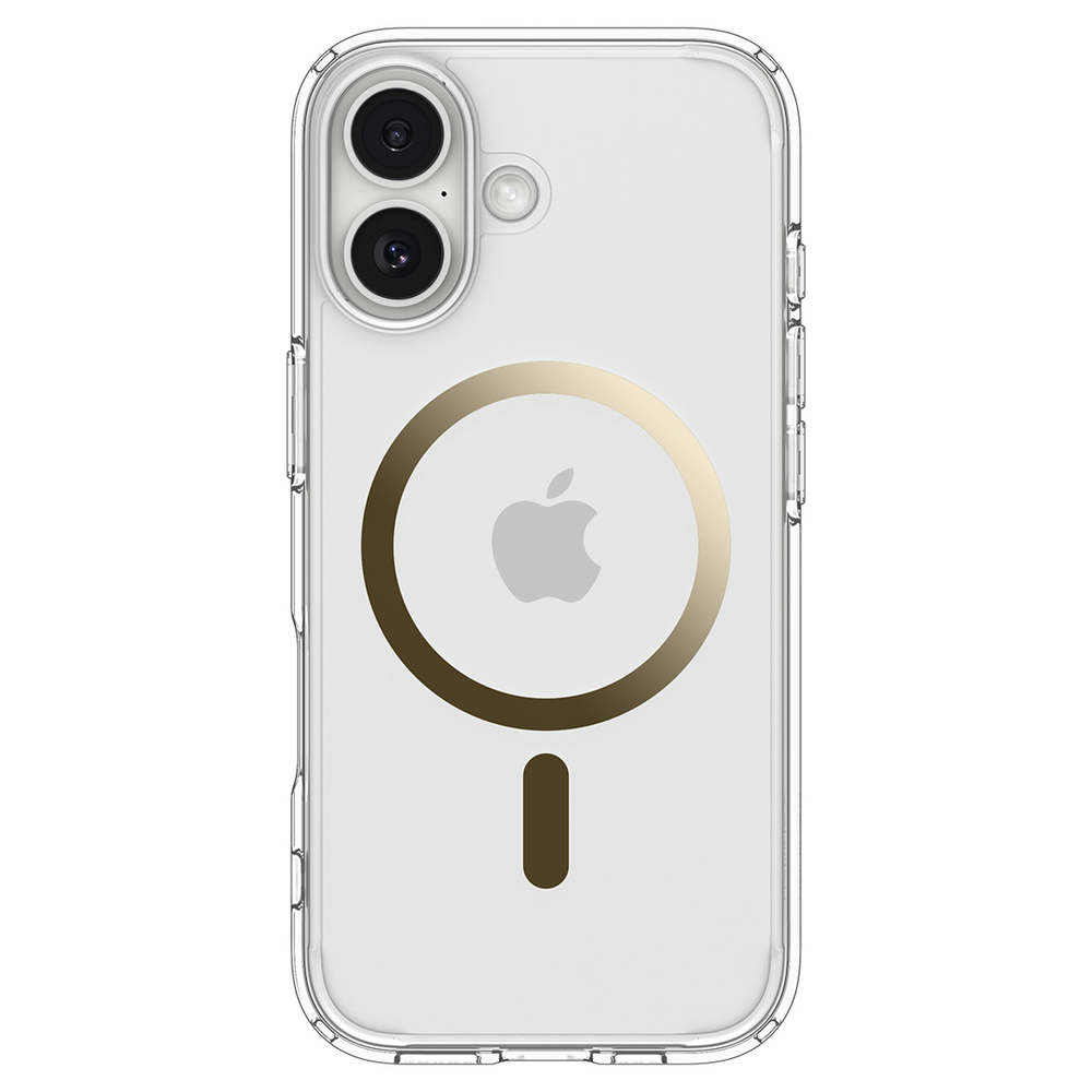 Spigen Ultra Hybrid MagSafe Case for iPhone 17 - Transparent Goldeng