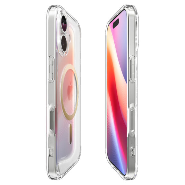 Spigen Ultra Hybrid MagSafe Case for iPhone 17 - Transparent Goldeng