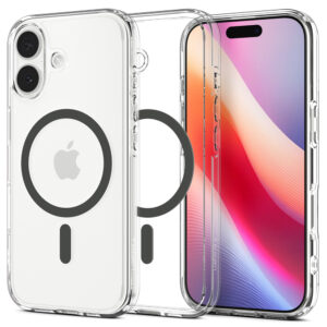 Spigen Ultra Hybrid MagSafe Case for iPhone 17 - Clear Grayeng