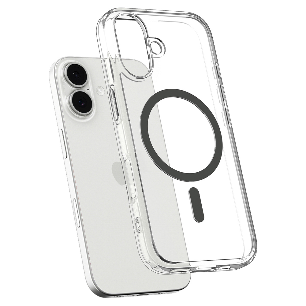 Spigen Ultra Hybrid MagSafe Case for iPhone 17 - Clear Grayeng