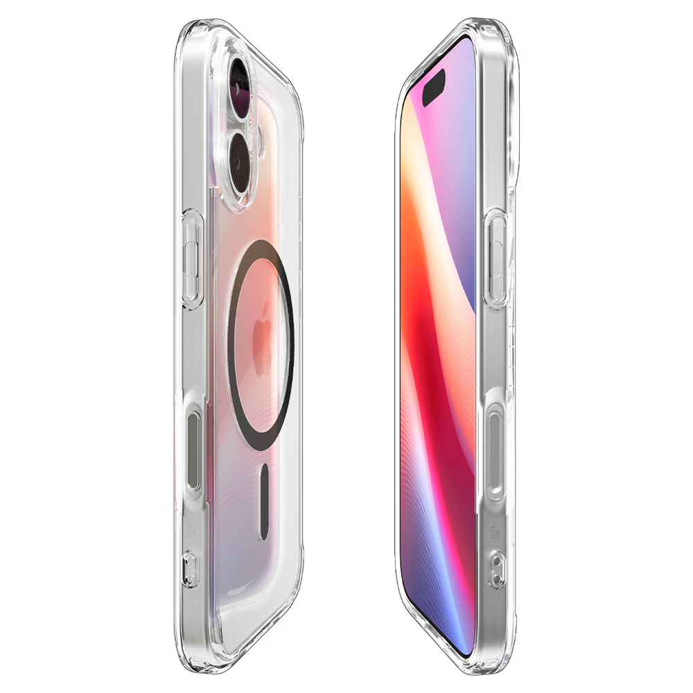 Spigen Ultra Hybrid MagSafe Case for iPhone 17 - Clear Grayeng
