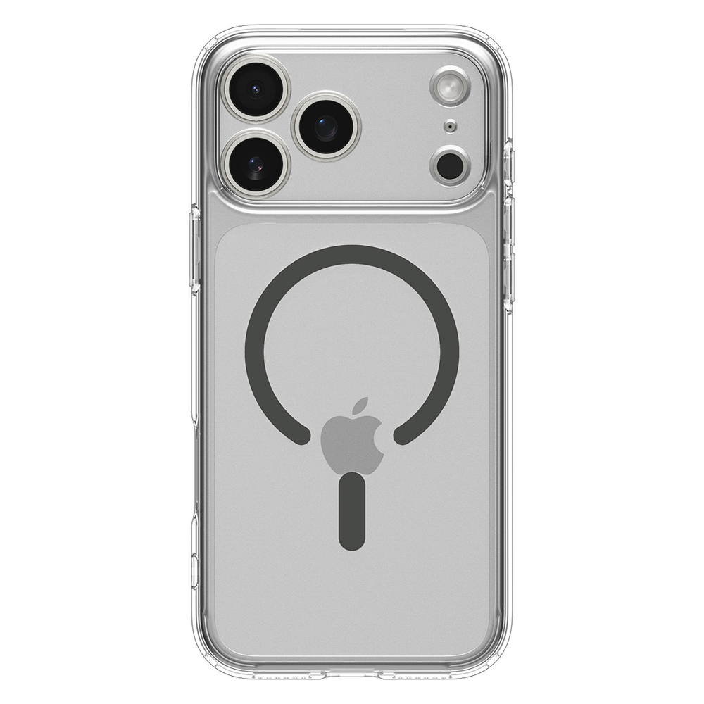Spigen Ultra Hybrid MagSafe Case for iPhone 17 Pro - Clear Grayeng