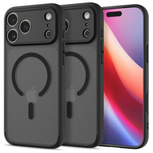 Spigen Ultra Hybrid MagSafe Case for iPhone 17 Pro - Blackeng
