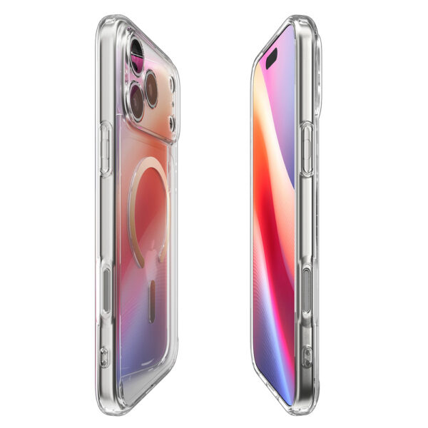 Spigen Ultra Hybrid MagSafe Case for iPhone 17 Pro Max - Transparent Goldeng