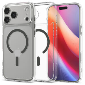 Spigen Ultra Hybrid MagSafe Case for iPhone 17 Pro Max - Clear Grayeng