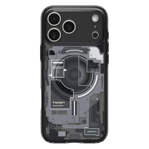 198872_2 Spigen Ultra Hybrid MagSafe Case for iPhone 17 Pro Zero One - Blackeng