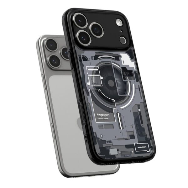 198872_5 Spigen Ultra Hybrid MagSafe Case for iPhone 17 Pro Zero One - Blackeng