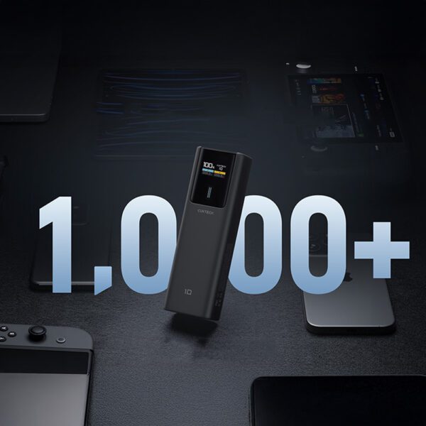 CUKTECH 150W (?) 10000mAh Power Bank P+Series 1C1A       ?NO.10?-Black Colorpol