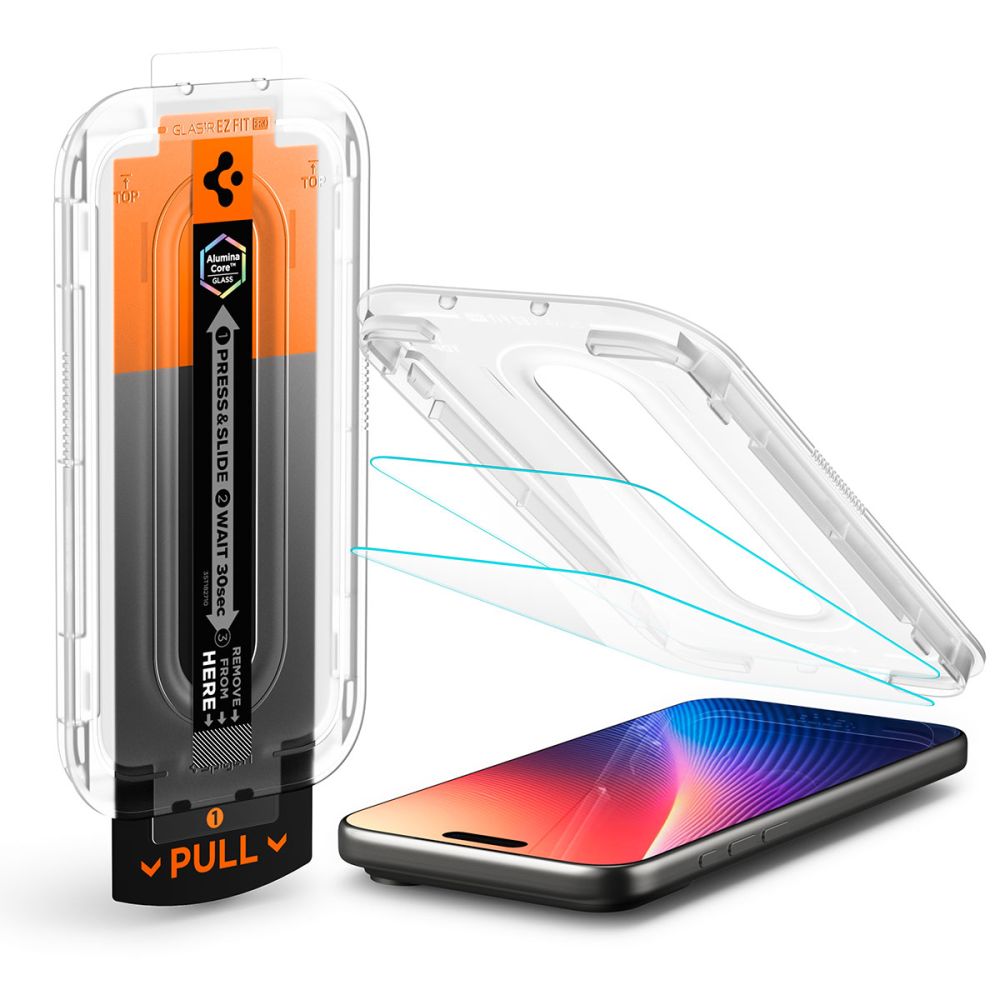 Spigen Glas.TR EZ Fit Pro Tempered Glass for iPhone 16 Pro Max / 17 Pro Max - Transparenteng