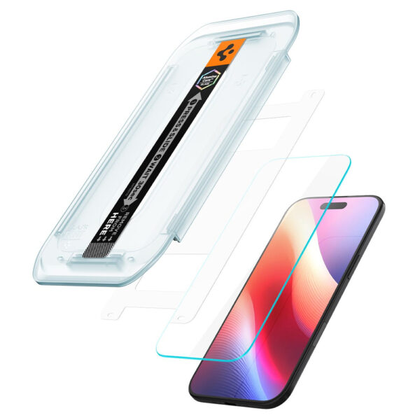 Szkło hartowane Spigen Glas.TR EZ Fit 2-pack na iPhone 17 Air - przezroczystepol