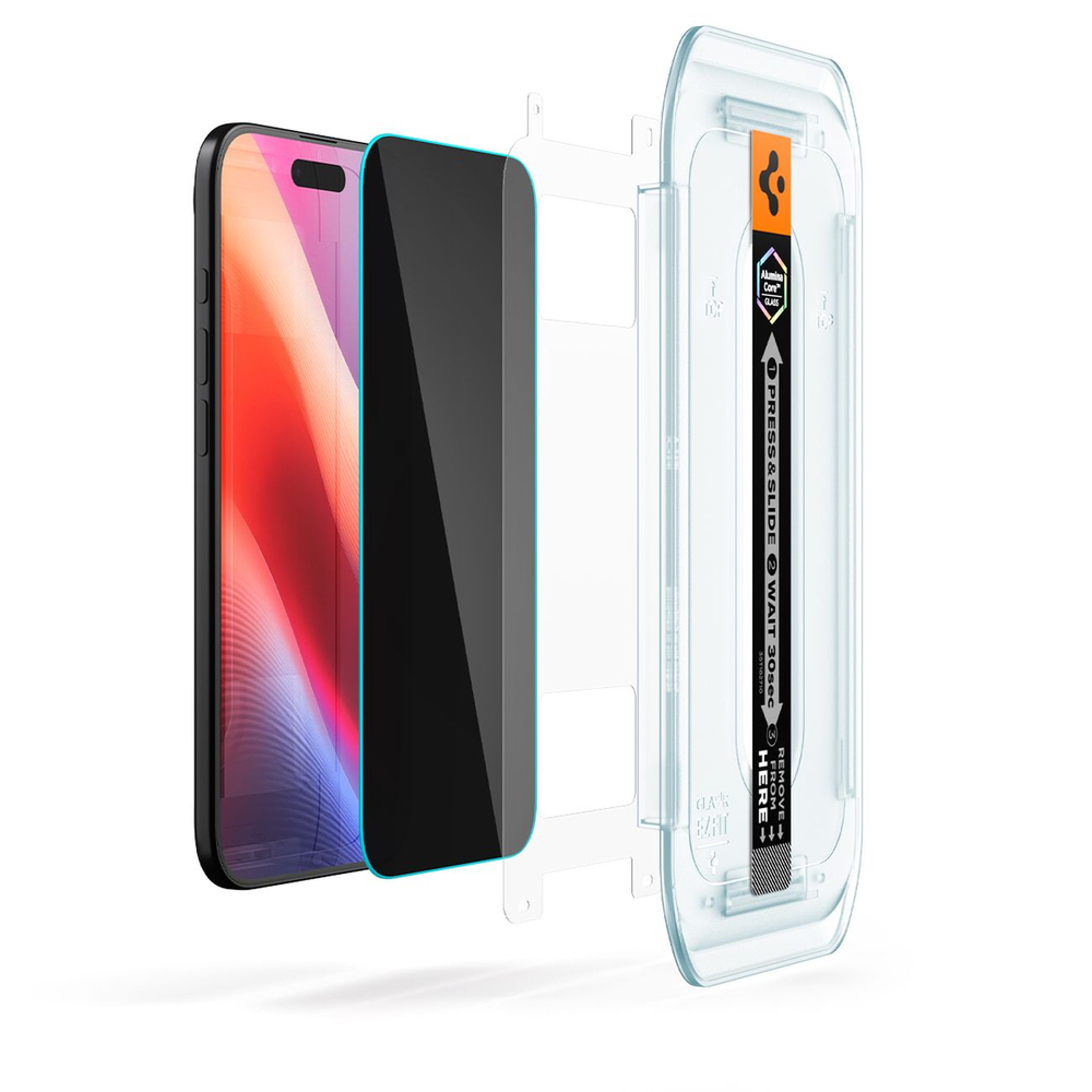 Szkło prywatyzujące Spigen Glas.TR EZ Fit 2-pack na iPhone 17 Airpol