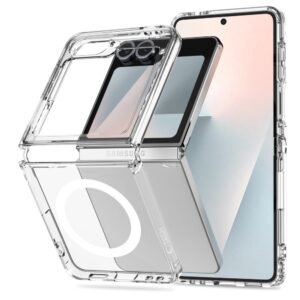 Tech-Protect FlexAir Hybrid MagSafe Case for Samsung Galaxy Z Flip 6 / 7 FE - Transparenteng
