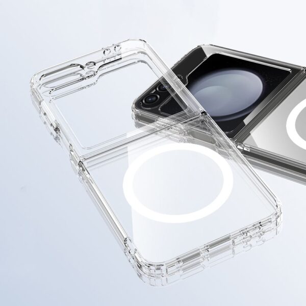 Tech-Protect FlexAir Hybrid MagSafe Case for Samsung Galaxy Z Flip 6 / 7 FE - Transparenteng