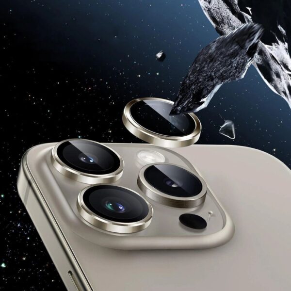 Tech-Protect Camring Fit+ Camera Cover for iPhone 14 Pro / Max / 15 Pro / Max / 16 Pro / Max / 17 Pro / Max - Blackeng