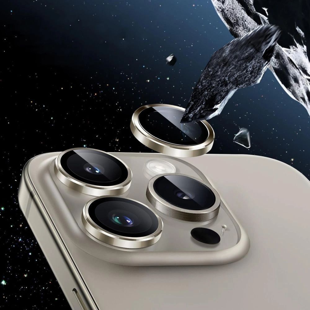 Tech-Protect Camring Fit+ Camera Cover for iPhone 14 Pro / Max / 15 Pro / Max / 16 Pro / Max / 17 Pro / Max - Blackeng
