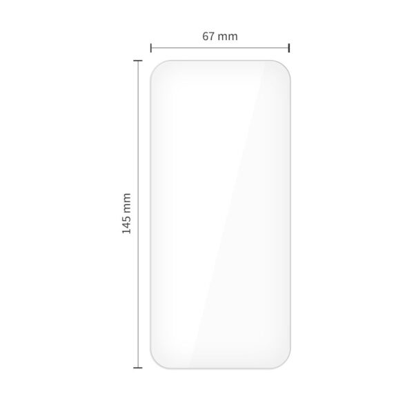 Tech-Protect Easy Set+ 3-pack tempered glass for iPhone 17 - transparenteng