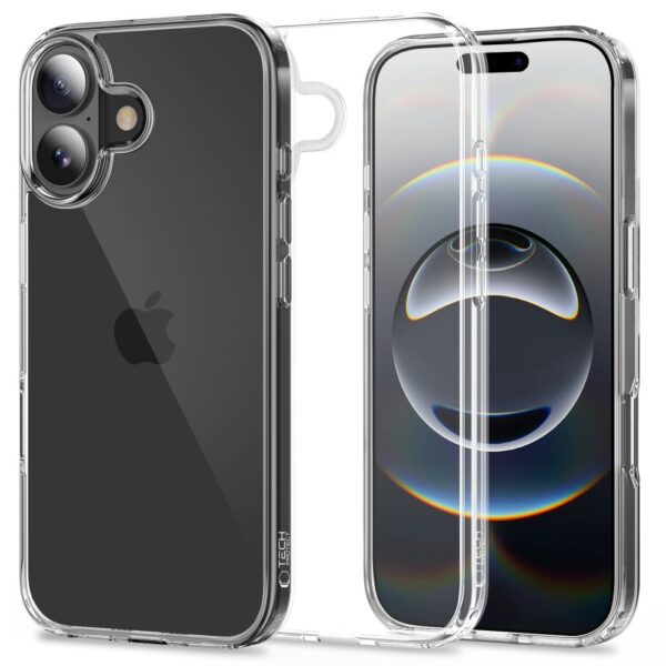 Tech-Protect FlexAir Hybrid Case for iPhone 17 - Cleareng