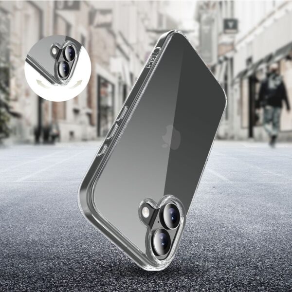 Tech-Protect FlexAir Hybrid Case for iPhone 17 - Cleareng