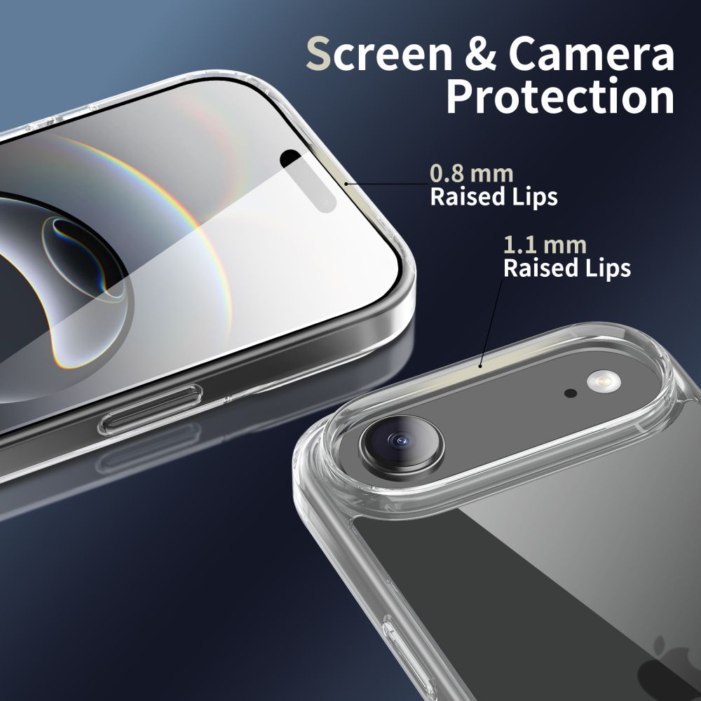 Tech-Protect FlexAir Hybrid Case for iPhone 17 Air - Cleareng