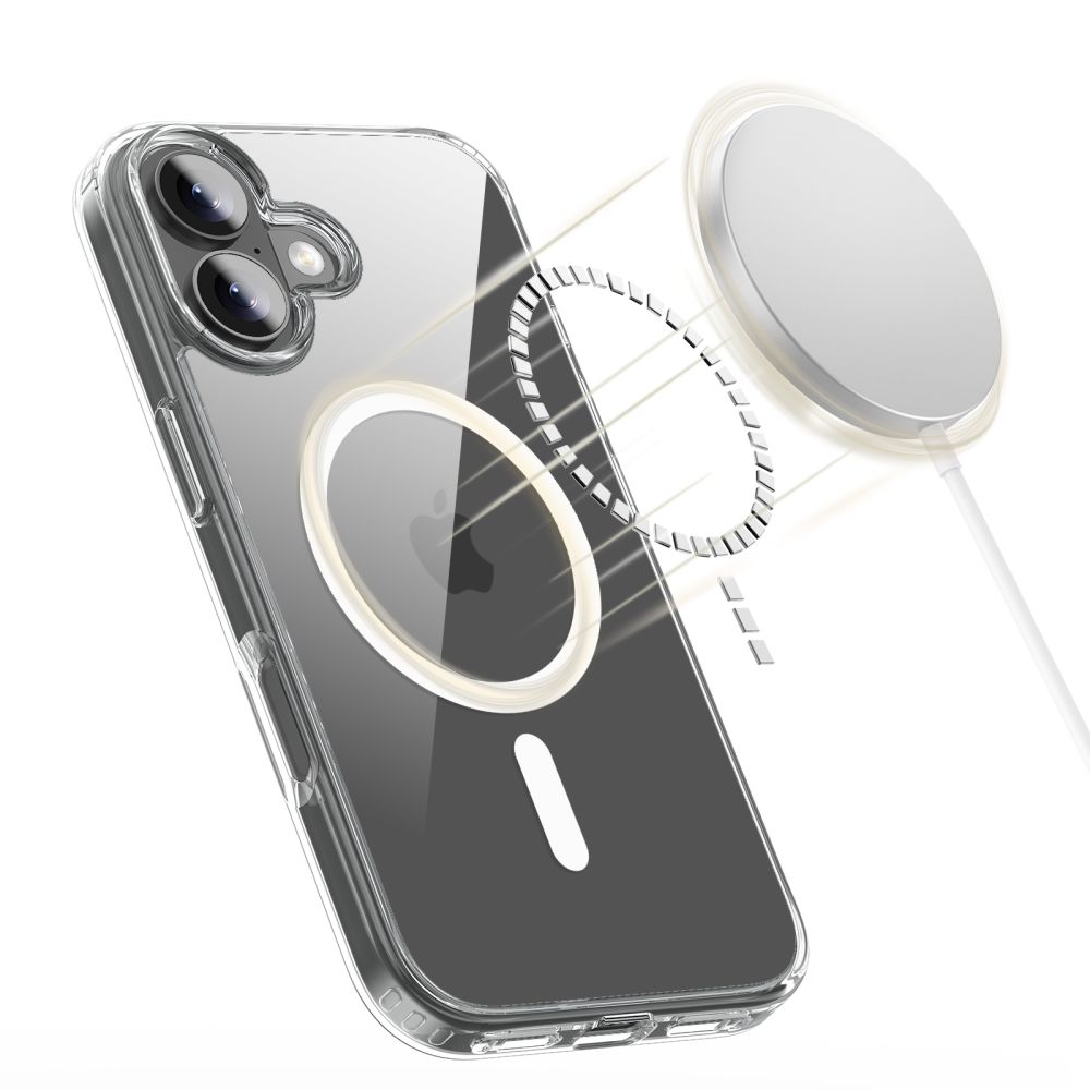 Tech-Protect FlexAir Hybrid MagSafe Case for iPhone 17 - Cleareng