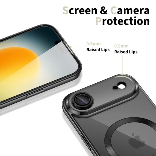 Tech-Protect MagFlex MagSafe Case for iPhone 17 Air - Clear Blackeng