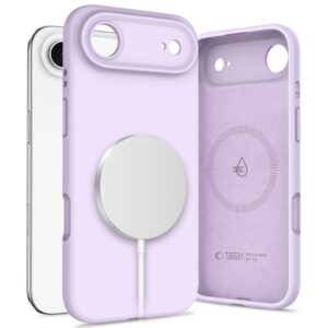 Tech-Protect Silicone MagSafe Case for iPhone 17 Air - Purpleeng