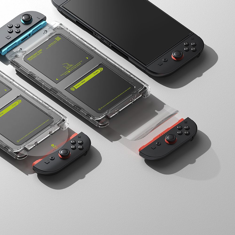 Ringke Easy Slide 2-pack Tempered Glass for Nintendo Switch 2 - Transparenteng