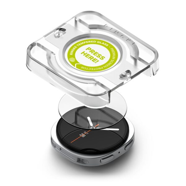 Ringke Tempered Glass Pro 2-pack for Samsung Galaxy Watch 8 44mm - transparenteng