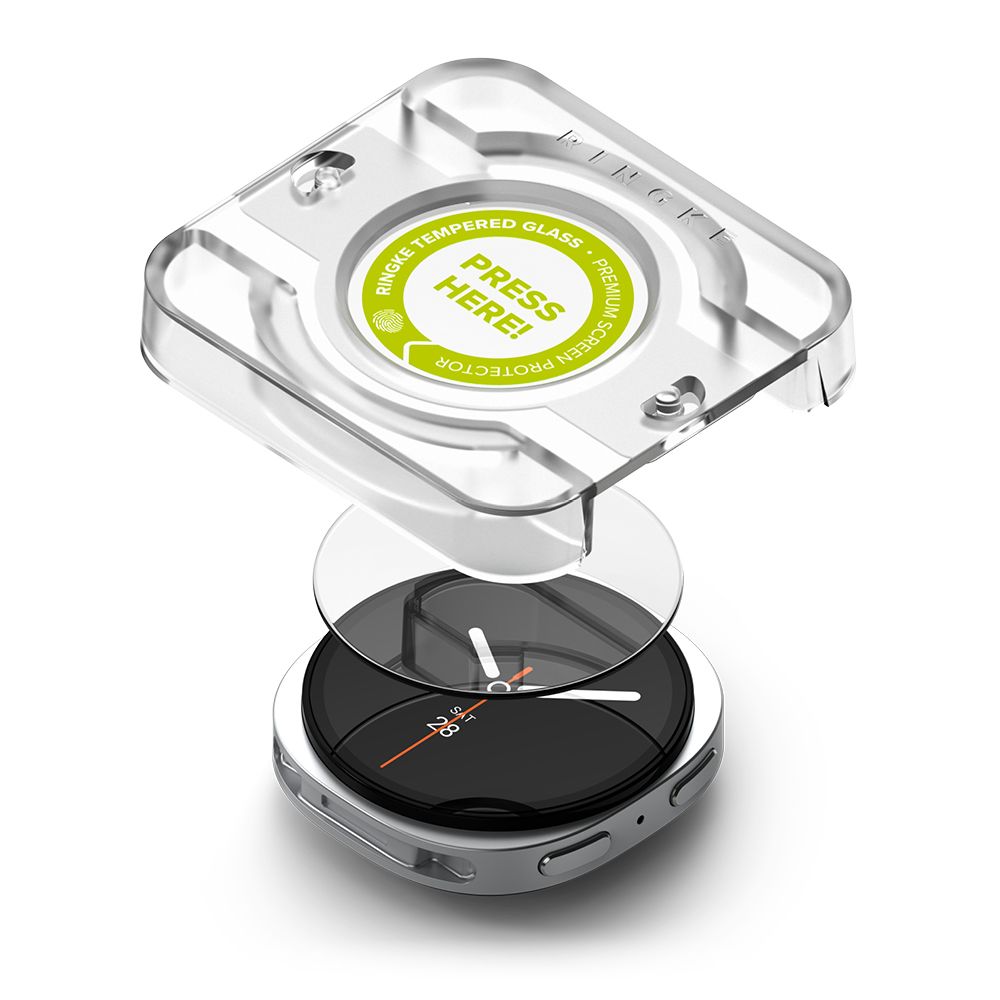 Ringke Tempered Glass Pro 2-pack for Samsung Galaxy Watch 8 44mm - transparenteng