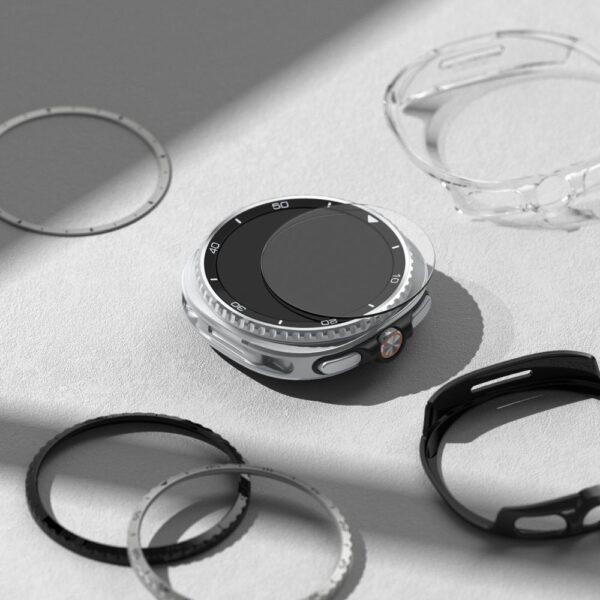 Ringke Tempered Glass Pro 2-pack for Samsung Galaxy Watch 8 46mm - transparenteng