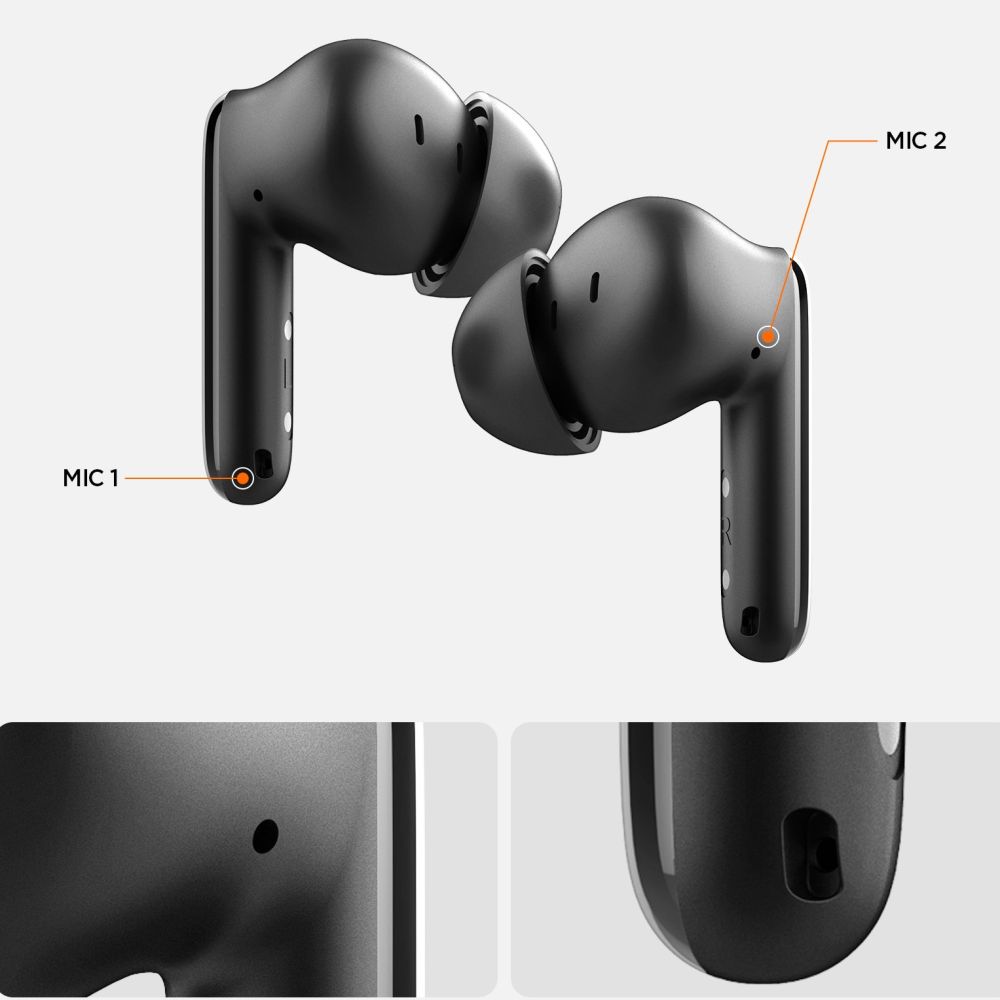 Spigen SA2400 ANC Wireless Headphones - Whiteeng