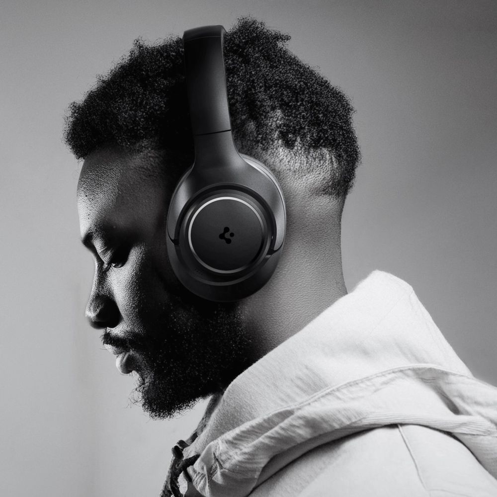 Spigen SA2403 ANC Pro Wireless Headphones - Blackeng