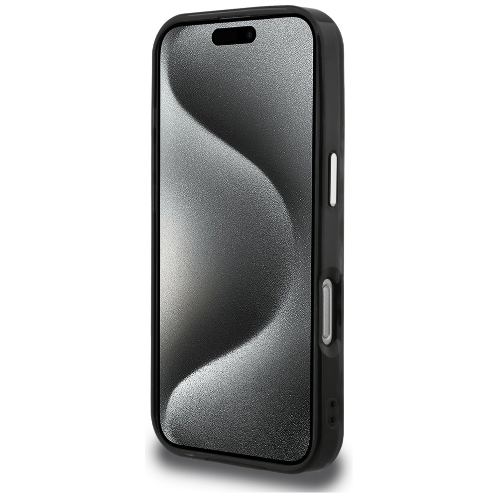 Karl Lagerfeld IML Leopard Pattern MagSafe Case for iPhone 16 Pro Max - Browneng