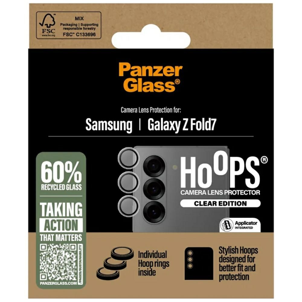 PanzerGlass Hoops Tempered Glass Lens Cover for Samsung Galaxy Z Fold 7eng