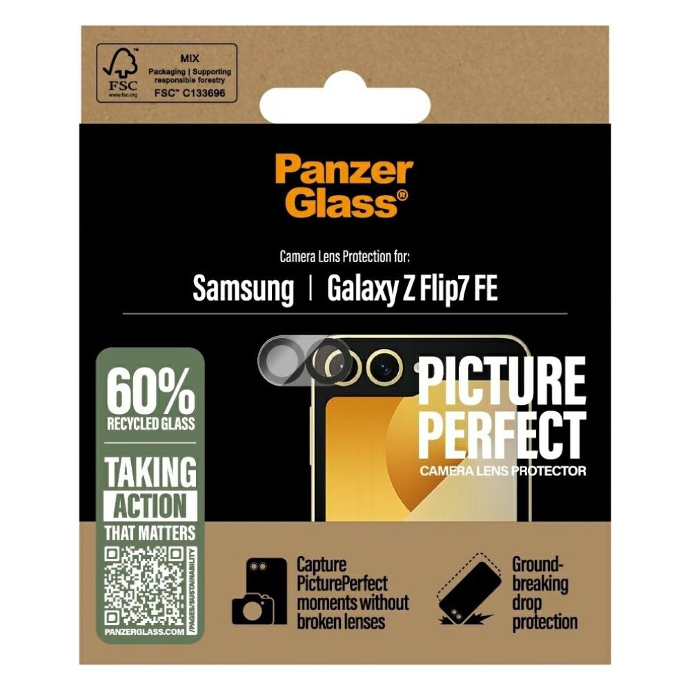 PanzerGlass PicturePerfect Tempered Glass Lens for Samsung Galaxy Z Flip 7 FEeng