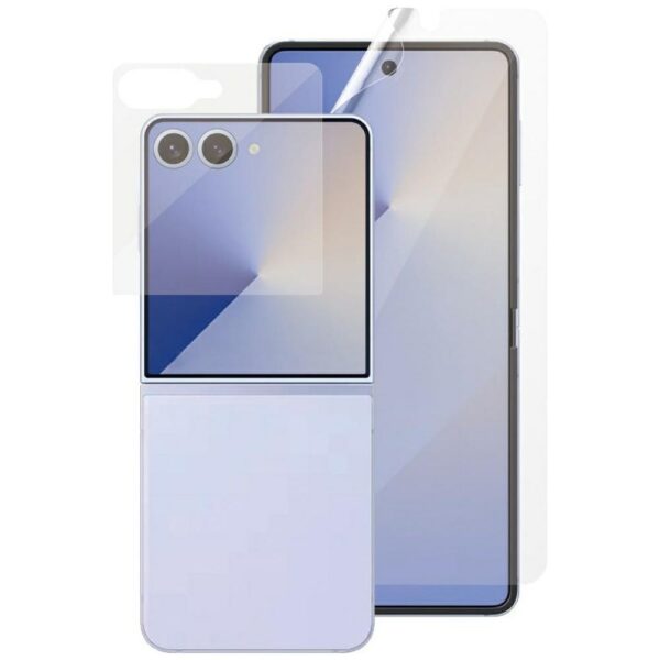 PanzerGlass FlipFoldFlex 2-in-1 Protective Set Classic Fit Glass + Ultra-Wide Fit TPU Film for Samsung Galaxy Flip7eng