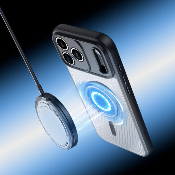 Dux Ducis AIMO Mag Case for iPhone 17 Pro Compatible with MagSafe - Blackeng