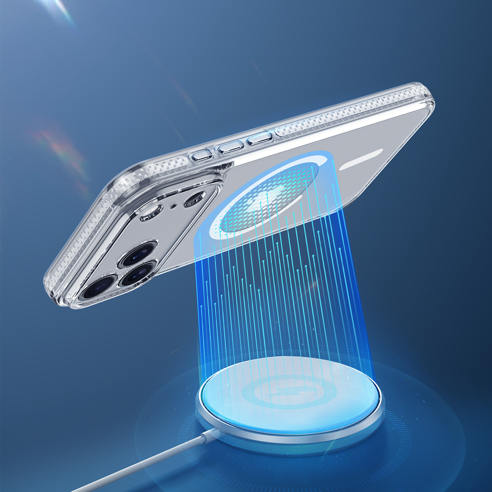 Dux Ducis Clin Mag Case for iPhone 17 Pro Compatible with MagSafe - Transparenteng