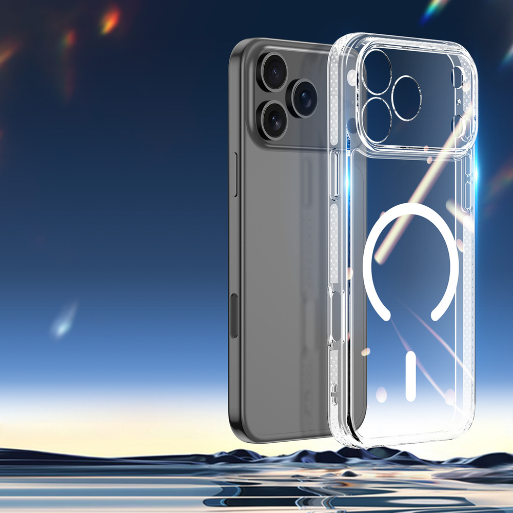 Dux Ducis Clin Mag Case for iPhone 17 Pro Max Compatible with MagSafe - Transparenteng