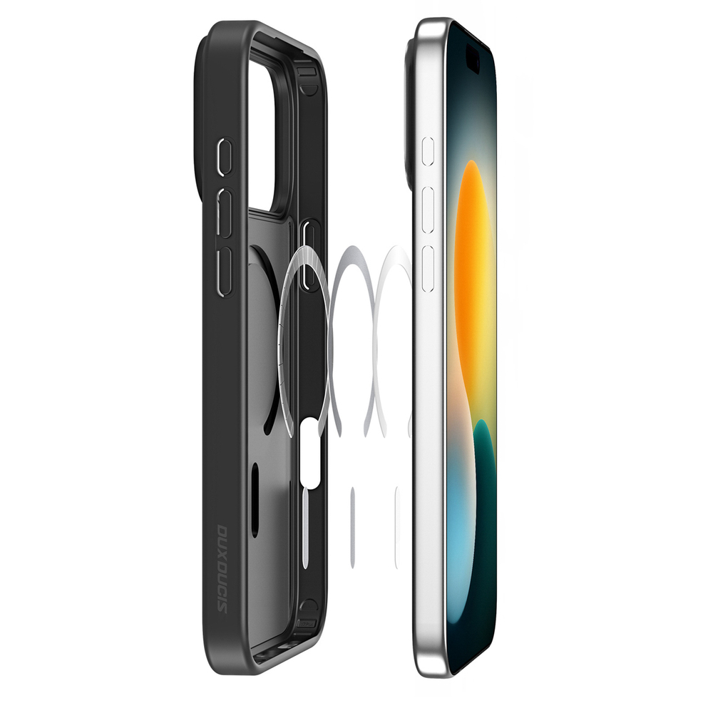 Dux Ducis Yind iPhone 17 Pro Case Compatible with MagSafe - Blackeng