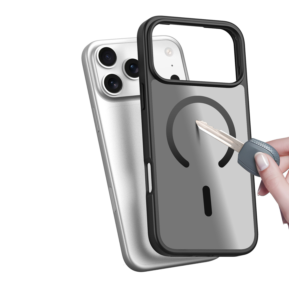 Dux Ducis Yind iPhone 17 Pro Case Compatible with MagSafe - Blackeng