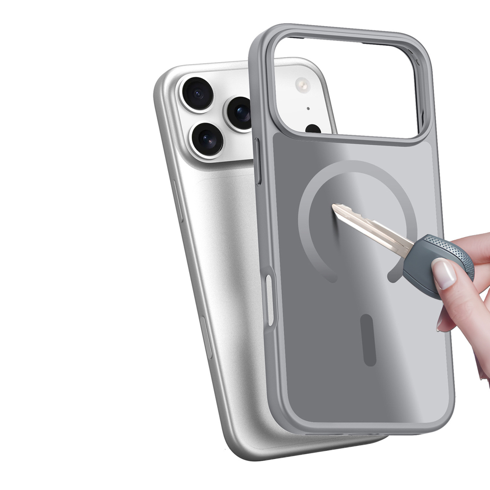Dux Ducis Yind iPhone 17 Pro Max Case Compatible with MagSafe - Grayeng