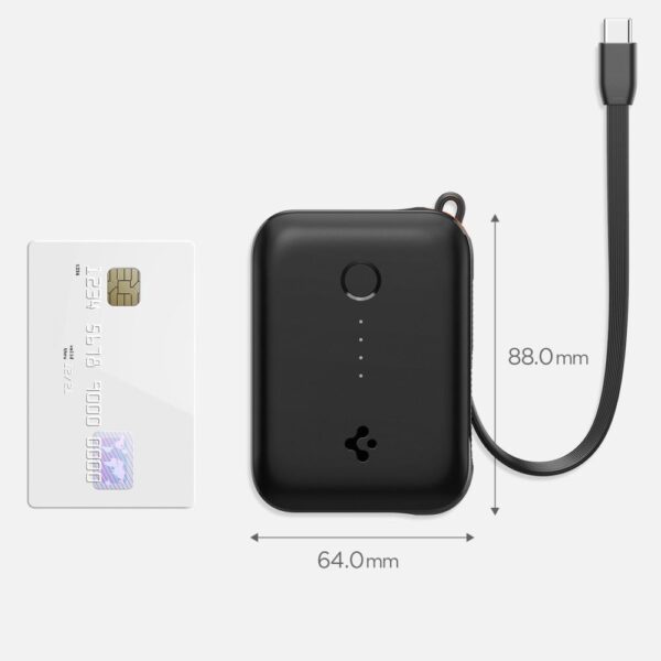 Spigen Essential EA3010BT 10000 mAh 30W Power Bank - Blackeng