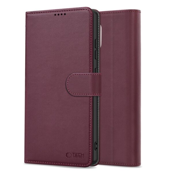 Tech-Protect Wallet Case for Samsung Galaxy A26 5G / A17 4G / 5G - Burgundyeng