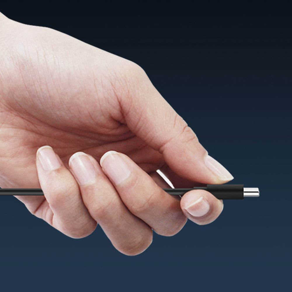 CUKTECH USB-A to Type-C charge cable 1m - Blackpol