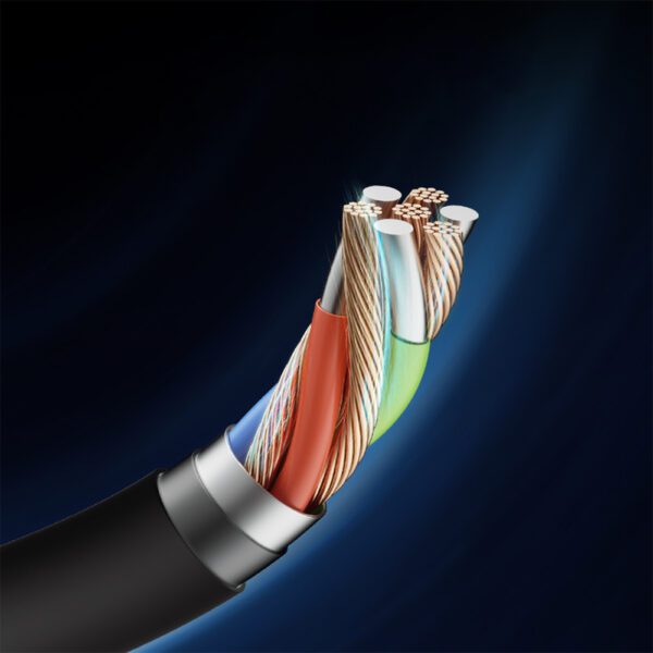 CUKTECH Type-C to Type-C 6A 240w cable 1.5m - Blackpol