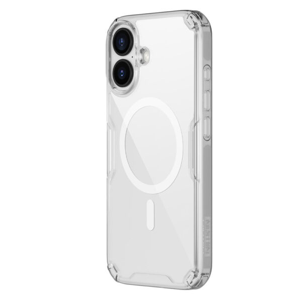 Nillkin Nature TPU Pro Magnetic Case Compatible with MagSafe for iPhone 17 - Transparenteng