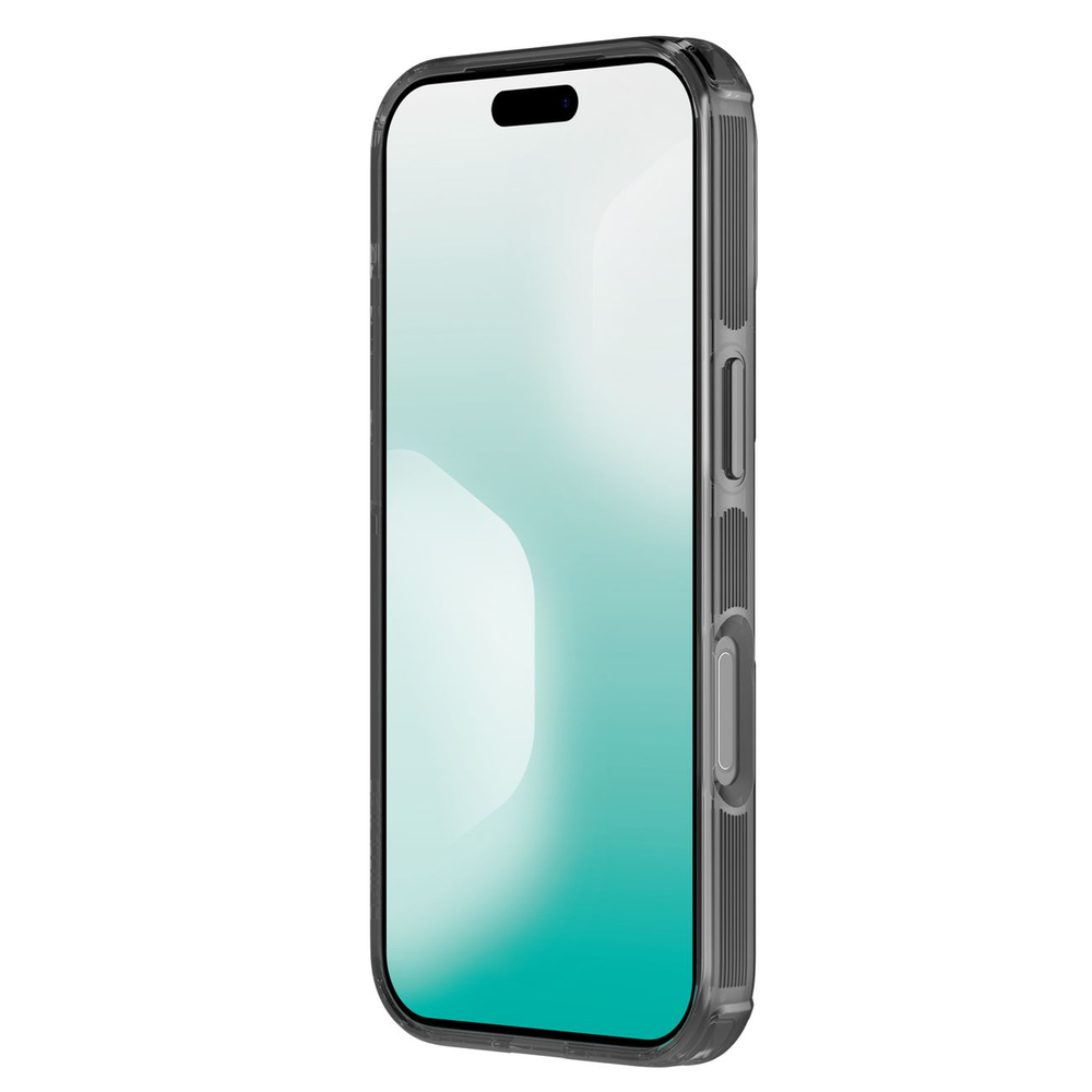 Nillkin Nature TPU Pro Magnetic Case Compatible with MagSafe for iPhone 17 - Translucent Blackeng