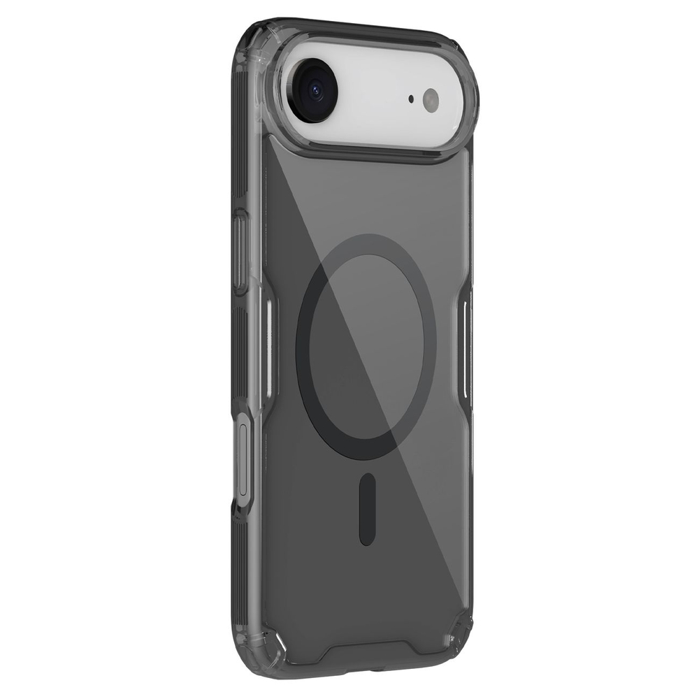 Nillkin Nature TPU Pro Magnetic Case Compatible with MagSafe for iPhone 17 Air - Translucent Blackeng