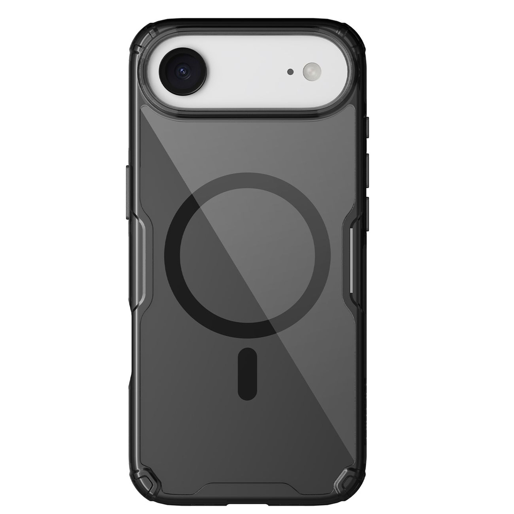 Nillkin Nature TPU Pro Magnetic Case Compatible with MagSafe for iPhone 17 Air - Translucent Blackeng